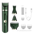 Trimmer de barbe imperméable 4 en 1 ensemble USB